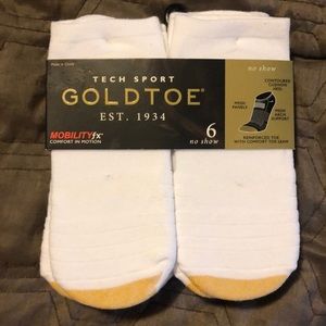Gold Toe no show tech sport socks